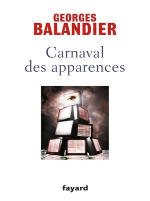 cover image of Carnaval des apparences
